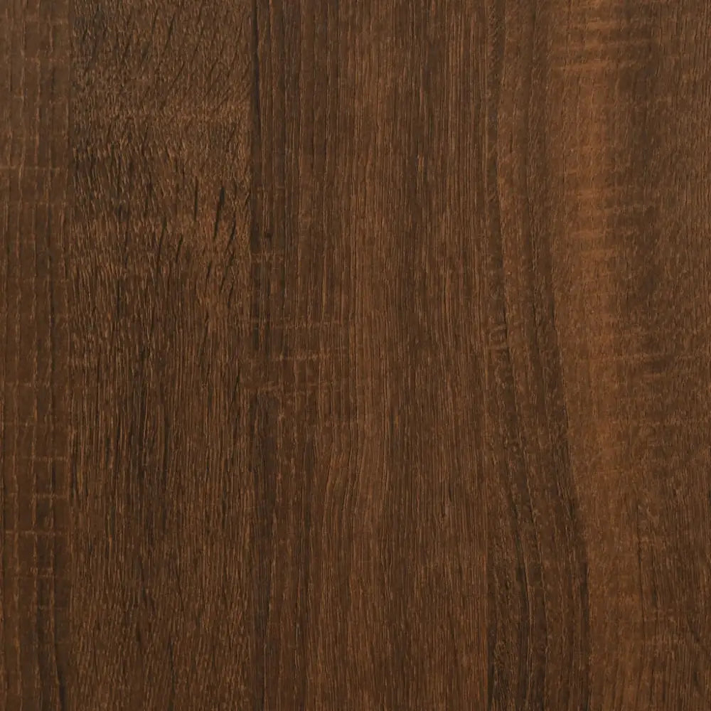 Kledingrek met schoenenrek 100x40x184 cm bruin eikenkleur - Kledingrekken & kastinrichting