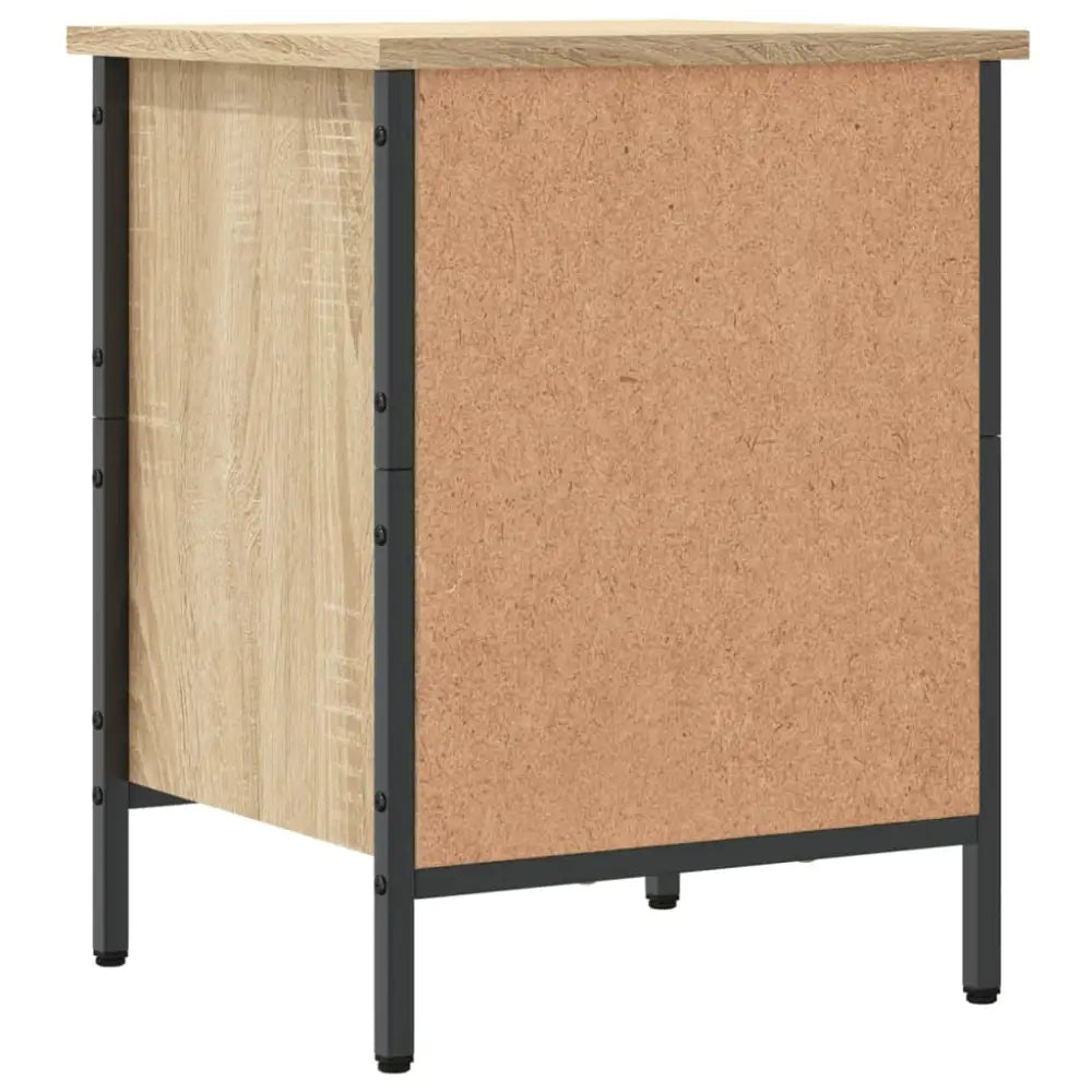 Schoenenkast 38x35x50 cm bewerkt hout sonoma eikenkleurig - Schoenenrekken