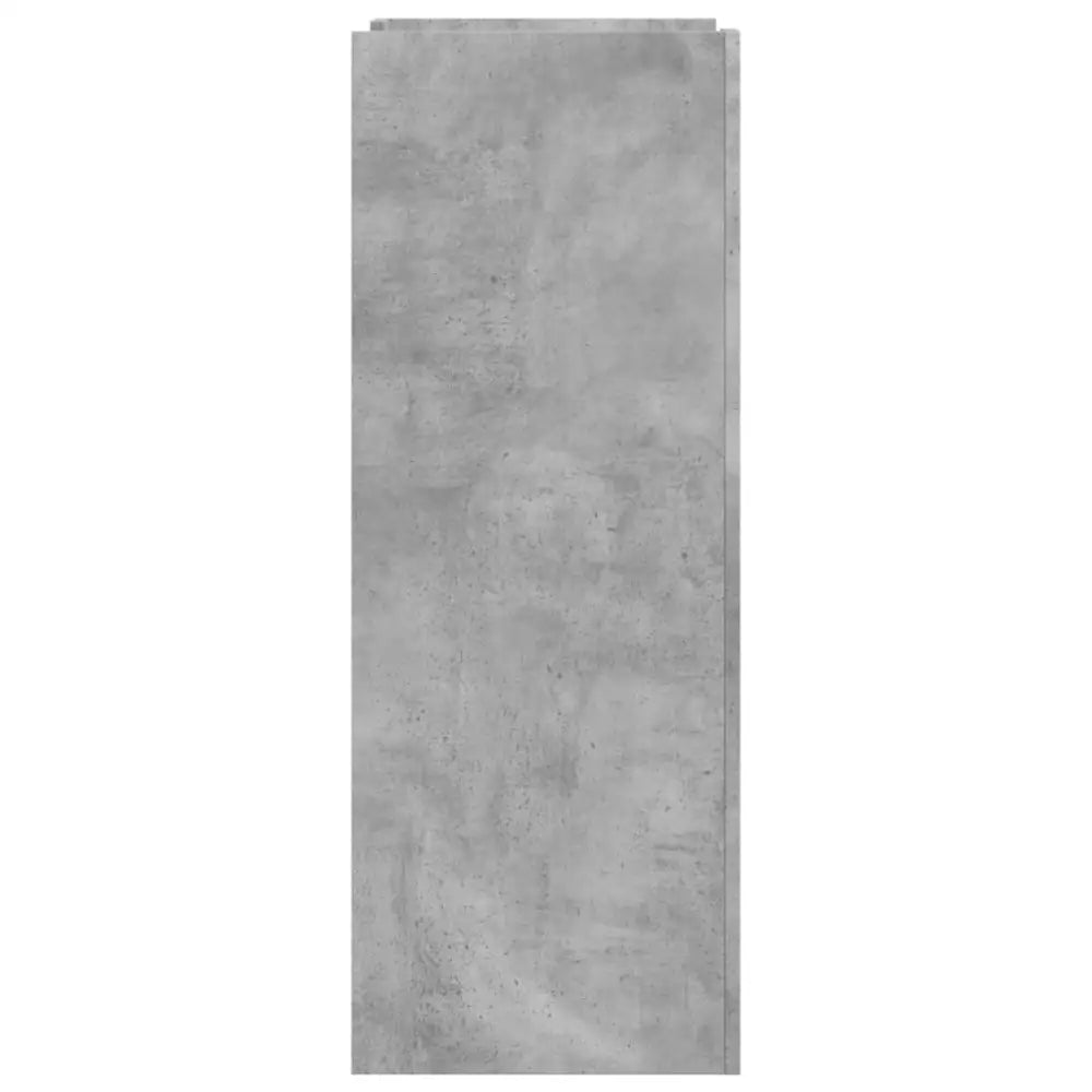 Schoenenkast 52x37,5x100 cm bewerkt hout betongrijs - Schoenenrekken