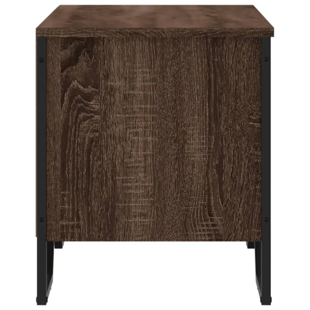 Schoenenkast 90x38x45,5 cm bewerkt hout bruin eikenkleurig - Schoenenrekken