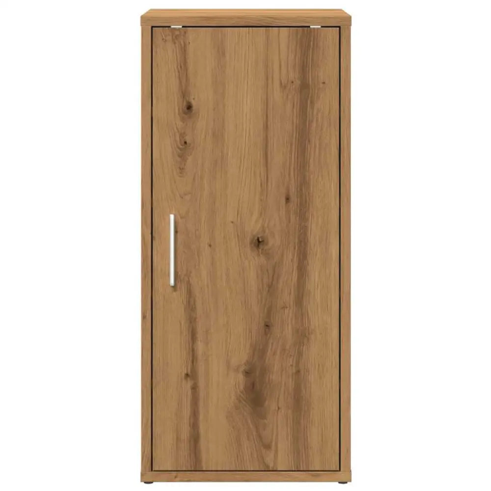 Schoenenkasten 2 st 32x35x70 cm bewerkt hout artisanaal eiken - Schoenenrekken