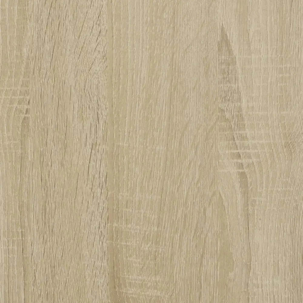 Kledingrek met schappen bewerkt hout sonoma eikenkleurig - Kledingrekken & kastinrichting