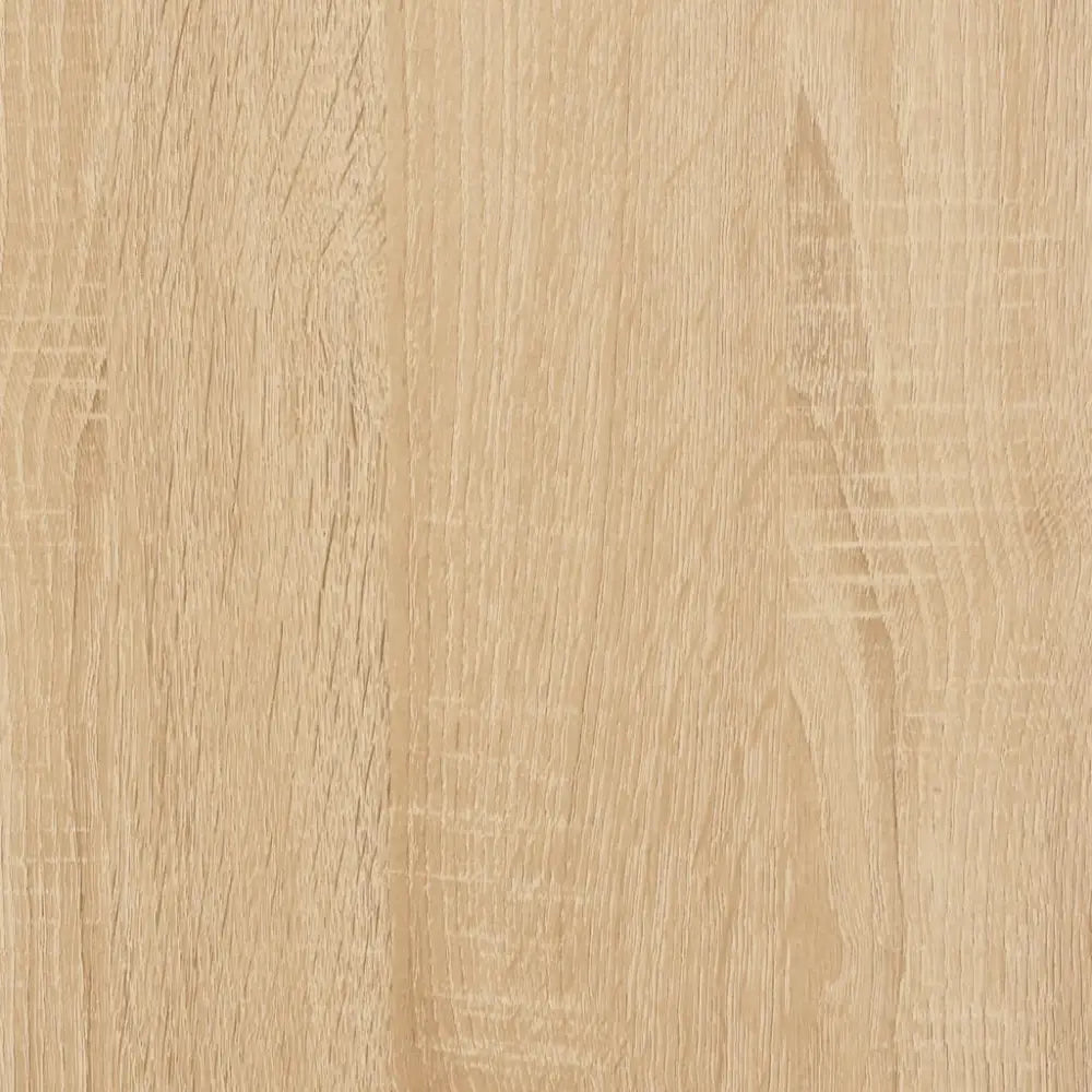 Kledingrek met schappen bewerkt hout sonoma eikenkleurig - Kledingrekken & kastinrichting