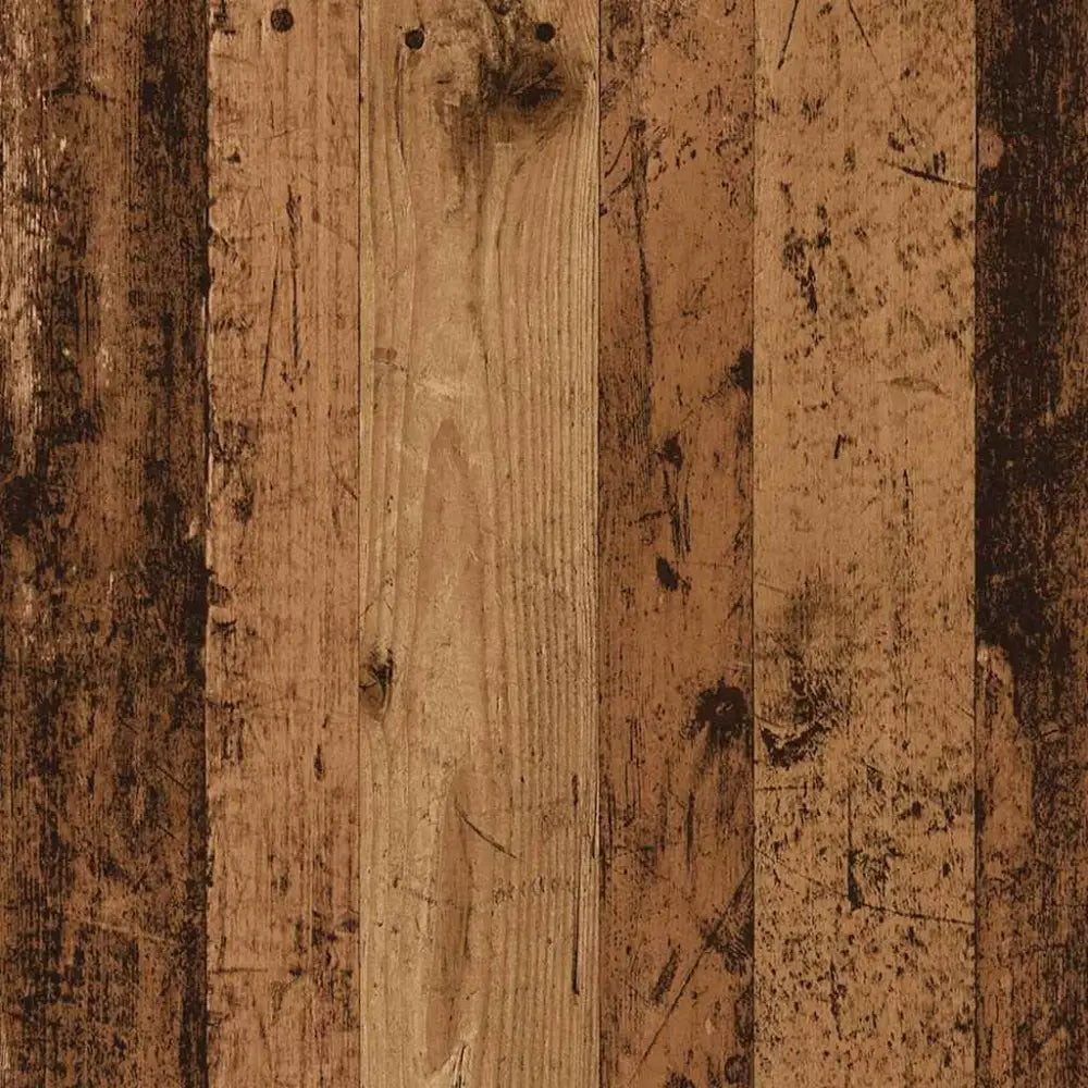 Schoenenkast 32x35x70 cm bewerkt hout oud houtkleurig - Schoenenrekken