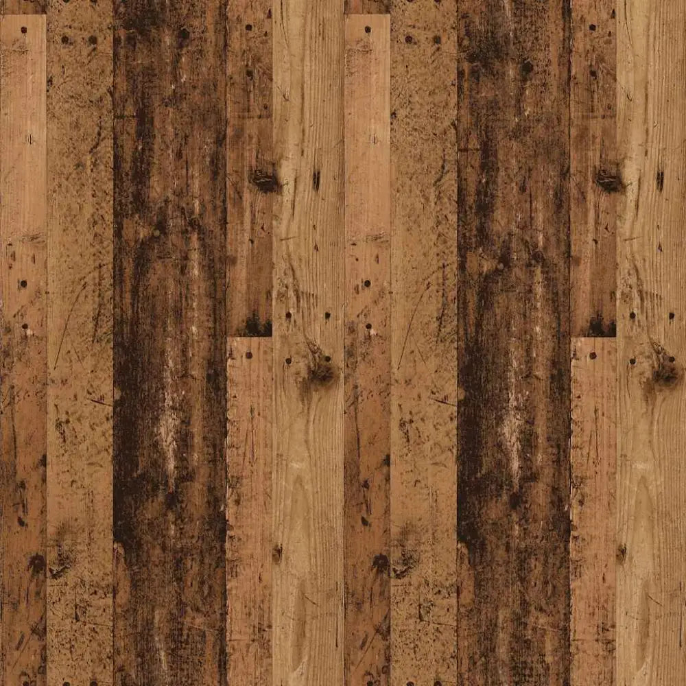 Schoenenkast 60x35x84 cm bewerkt hout oud houtkleurig - Schoenenrekken