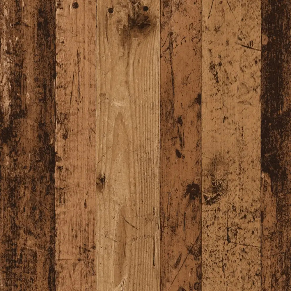 Schoenenkast 60x35x92 cm bewerkt hout oud houtkleurig - Schoenenrekken