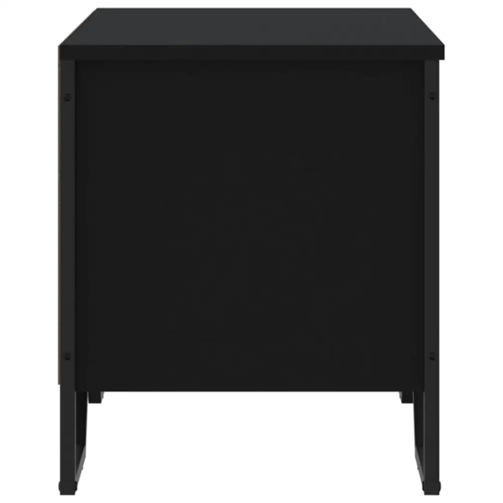 Schoenenkast 90x38x45,5 cm bewerkt hout zwart - Schoenenrekken
