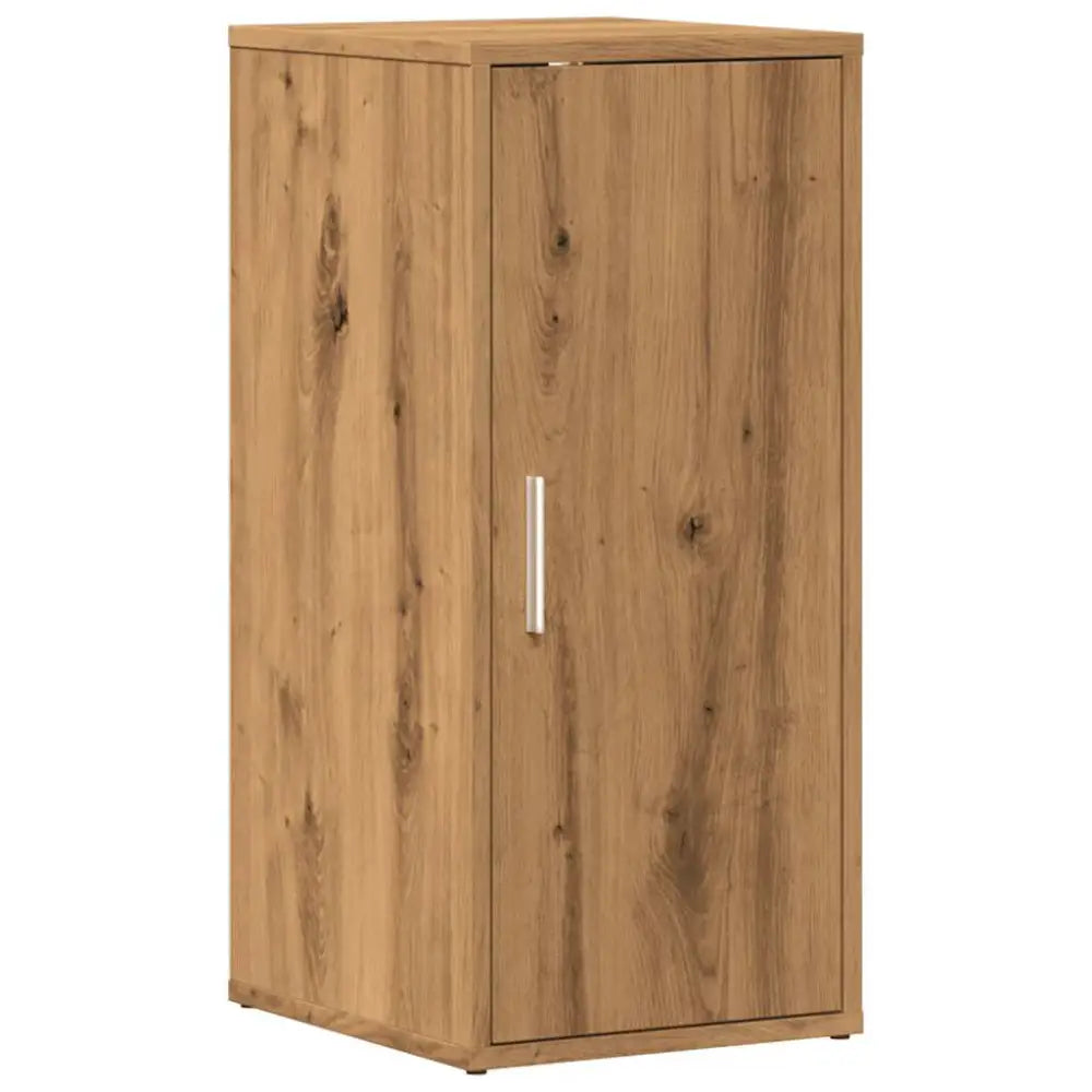Schoenenkasten 2 st 32x35x70 cm bewerkt hout artisanaal eiken - Schoenenrekken